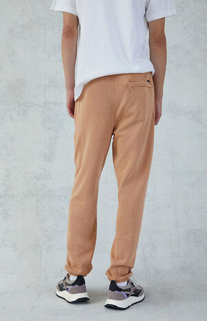 Tan Fleece Sweatpants Tan Fleece Sweatpants image number null