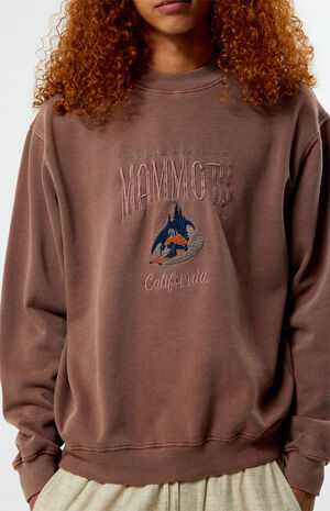 Mammoth Embroidered Crew Neck Sweatshirt image number 2