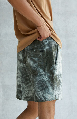 Dawson Tie-Dyed Corduroy Volley Shorts Dawson Tie-Dyed Corduroy Volley Shorts image number null
