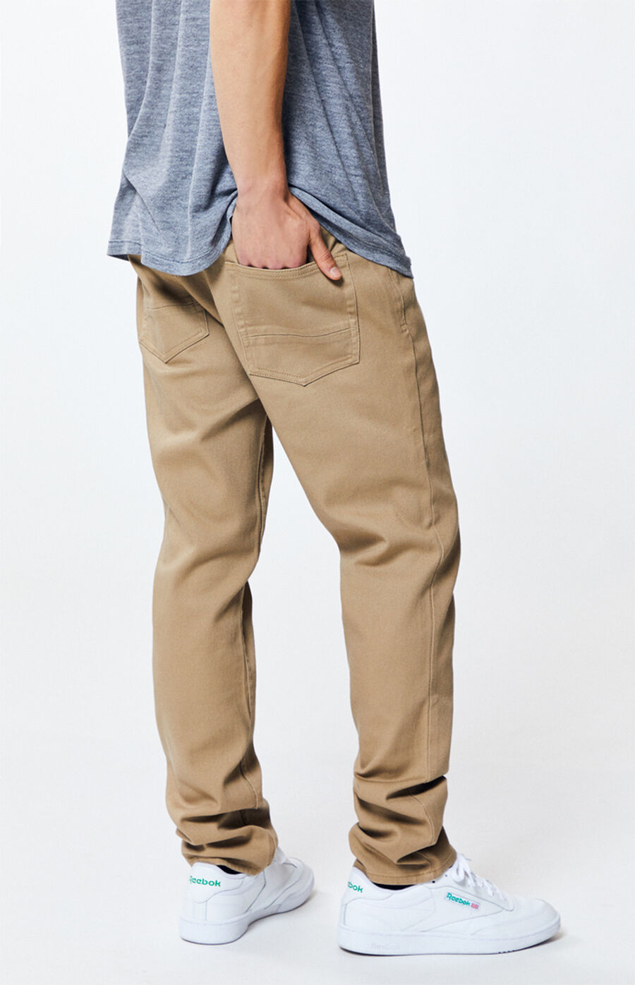 Khaki Slim Fit Jeans PacSun PacSun