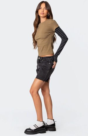 Eliana Layered Long Sleeve T-Shirt image number 4