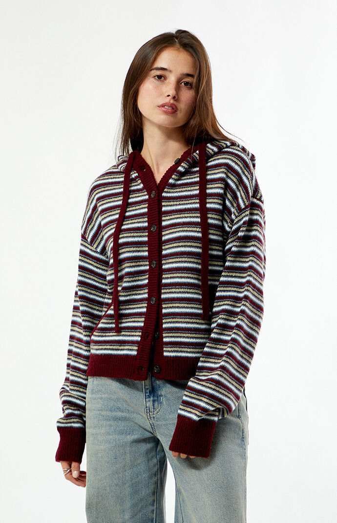 Your Favorite Karoline Hooded Button Down Cardigan