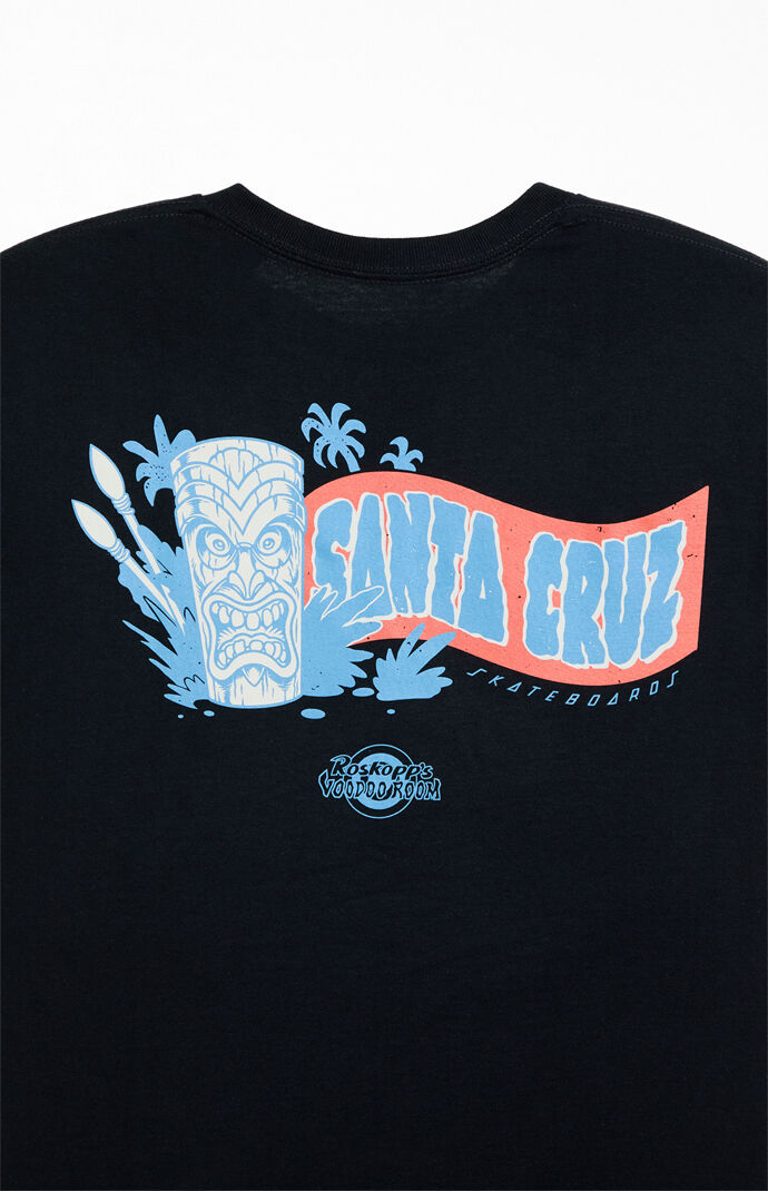 ★Santa Cruz Roskopp Voodoo Room T-Shirt 関税込★ Santa Cruz Roskopp Voodoo Room T-Shirt - black | Tactics