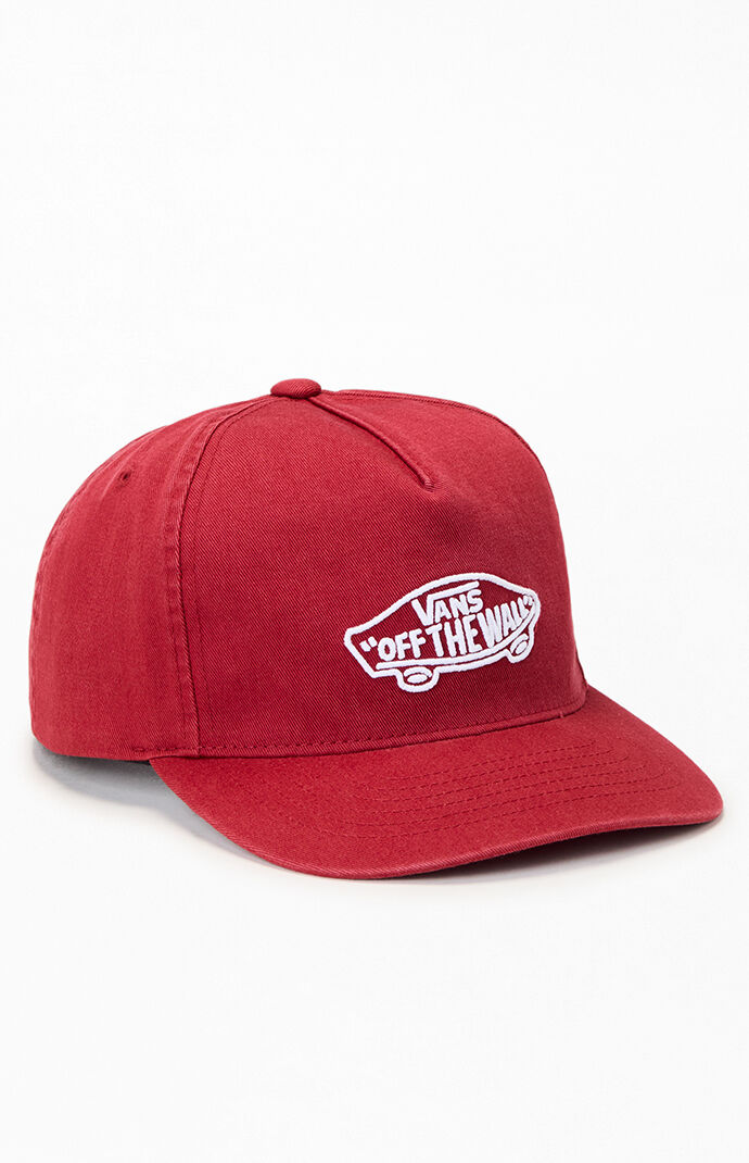 Vans Red Classic Snapback Hat