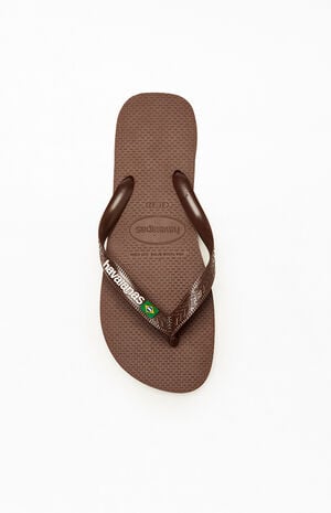Women's Brazil Logo Flip Flop Sandals image number 5