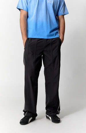 Black Bolton Baggy Track Pants image number 2