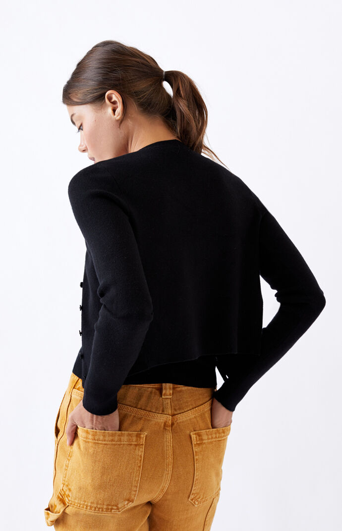 V-Neck Cardigan Sweater