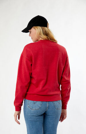 Red Cowboy Lounge Crew Neck Sweatshirt image number 4