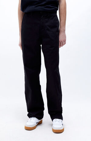 Black Authentic Chino Loose Pants image number 1