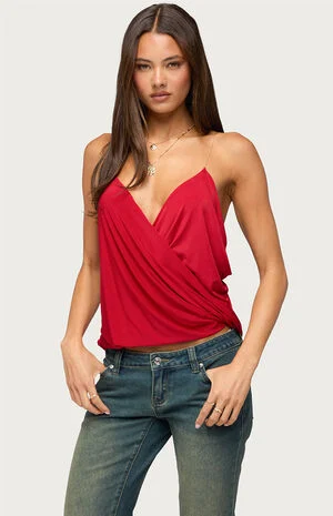 Ainsley Wrap Top image number 1