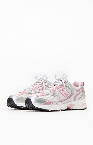 Silver & Pink 530 Sneakers image number 2