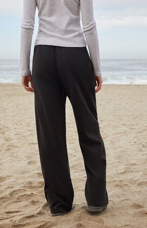 Black Anastasia Baggy Sweatpants image number 4