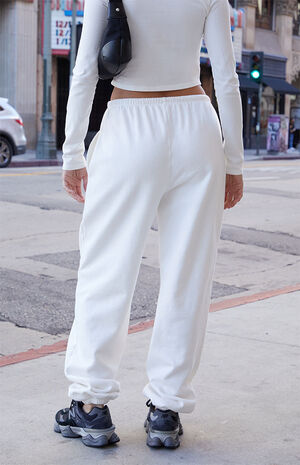 White Rosa Sweatpants image number 4