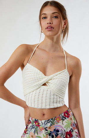 Venice Knit Halter Top image number 1