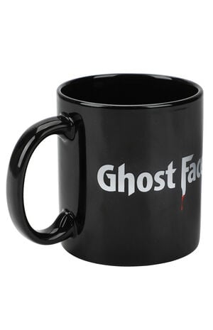 Ghostface Horror Mask Ceramic Coffee Mug image number 3