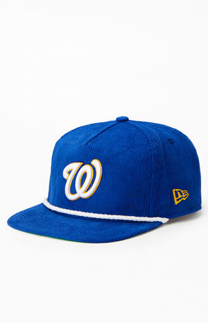 x PS Reserve Washington Nationals Corduroy Snapback Hat image number 4