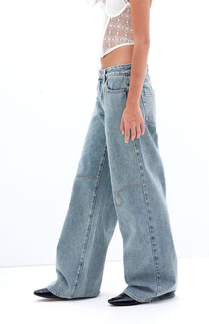 Casey Western Low Rise Baggy Jeans image number 3