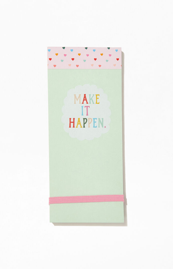 Make It Happen Notepad