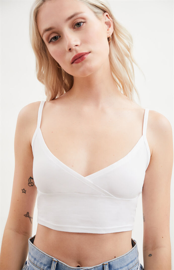 Sugar Surplice Cami Tank Top