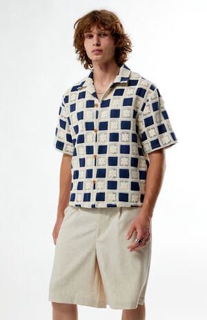 by Pacsun Checkered Yucca Camp Shirt image number 3