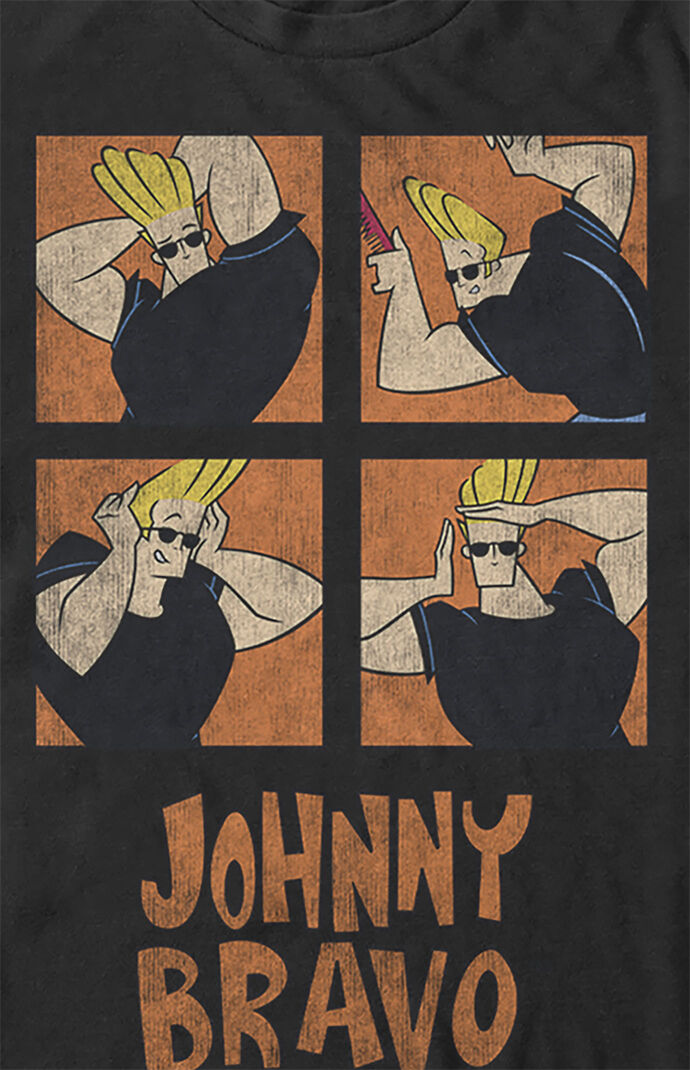 Many Faces Johnny Bravo T-Shirt