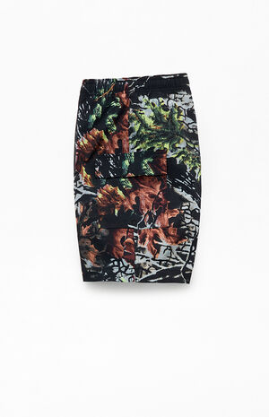 Leaf Camo Cargo 6.5" Swim Trunks image number 3