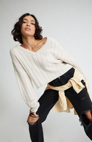 '90s Baby V-Neck Sweater image number 4