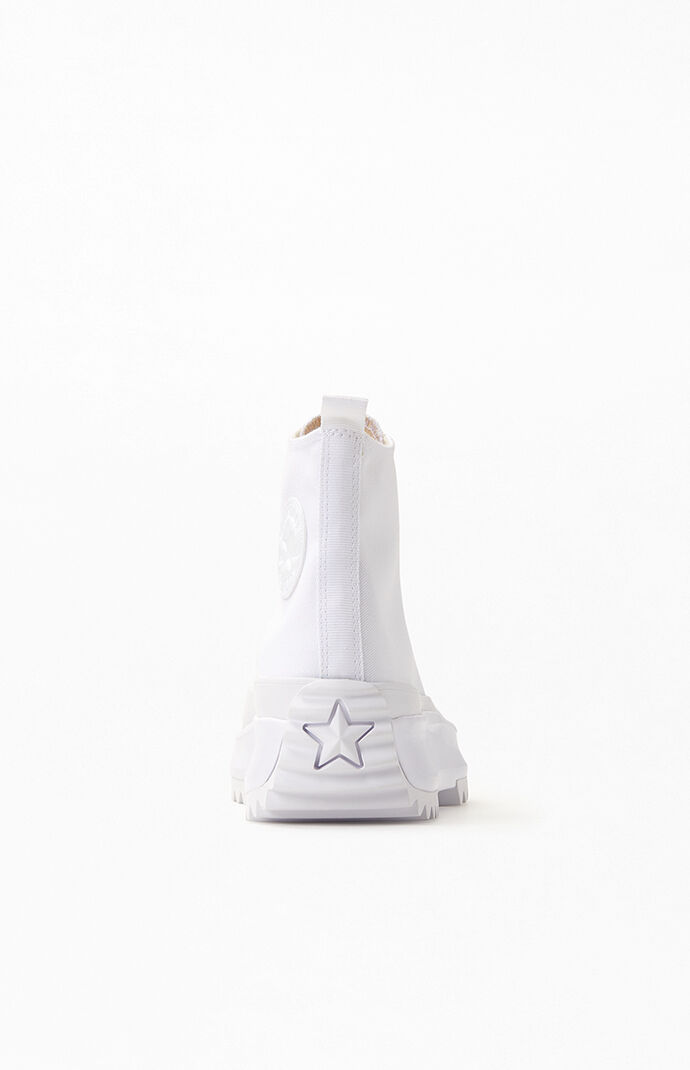 White Run Star Hike Platform High Top Sneakers