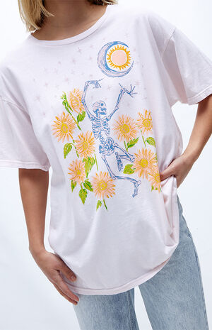Sunflower Skeleton T-Shirt Sunflower Skeleton T-Shirt image number null