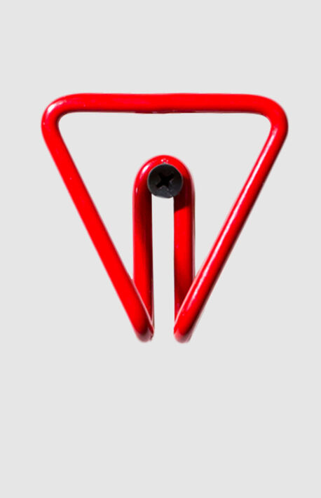 Red Triangle Wall Hook