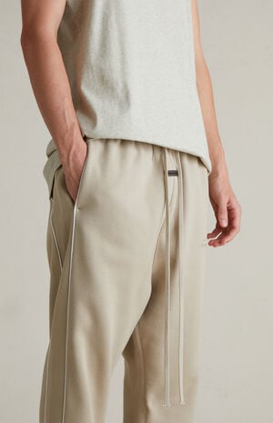 Timber & Cloud White Relaxed Fleece Sweatpants image number 5