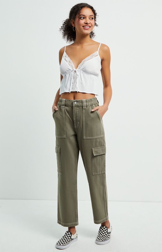 Lace Tie Front Cami Top