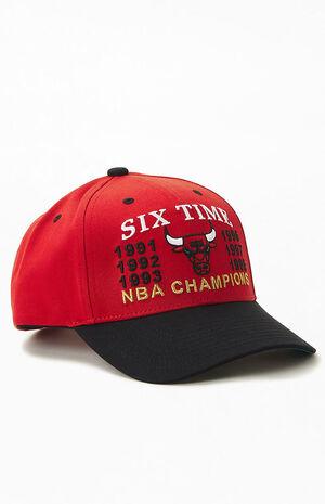 bulls championship hats