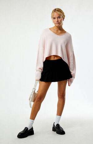 Effie Boxy Cropped Sweater image number 2