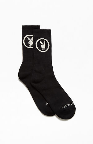 By PacSun Bunny Circle Crew Socks image number 2