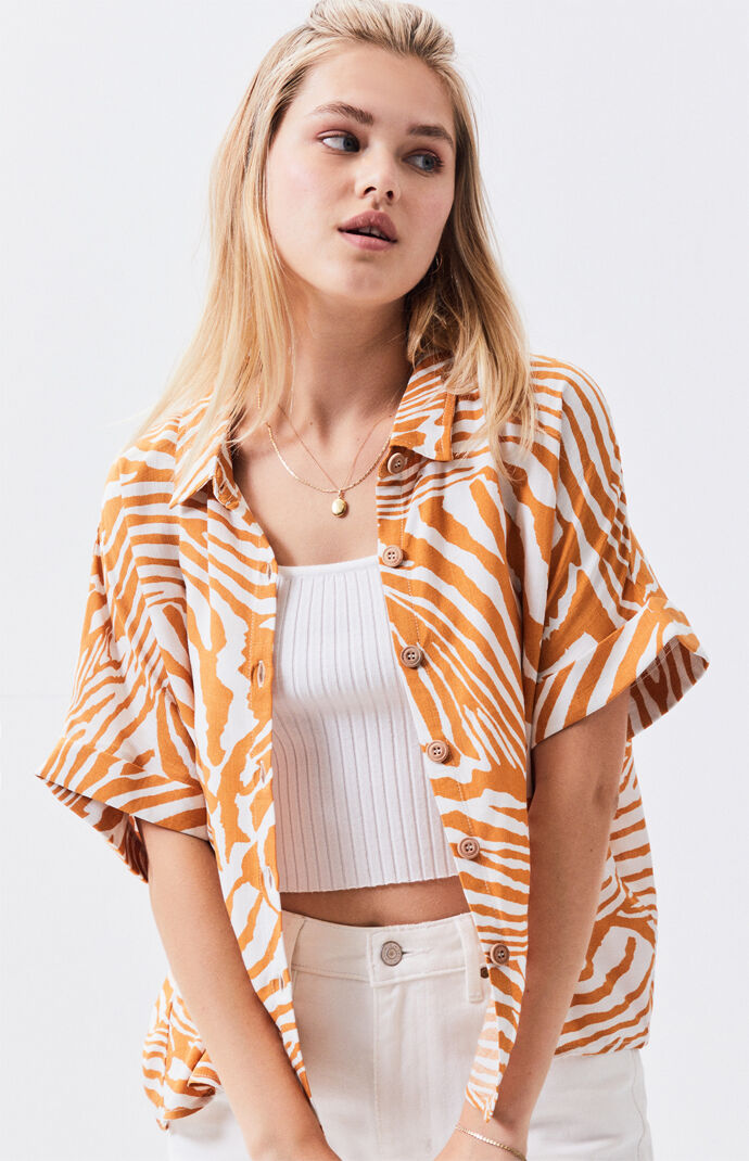 Pretty Wild Cropped Shirt
