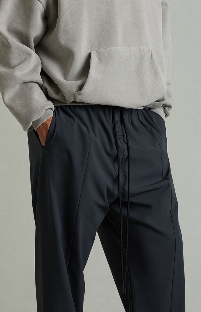 Fear of God ESSENTIALS Vintage Black Relaxed Track Pants