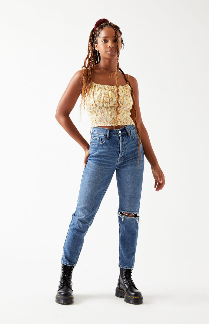 Smocked Bodice Cami Top