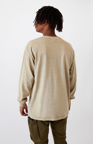 Vintage Wash Pocket Long Sleeve T-Shirt image number 4