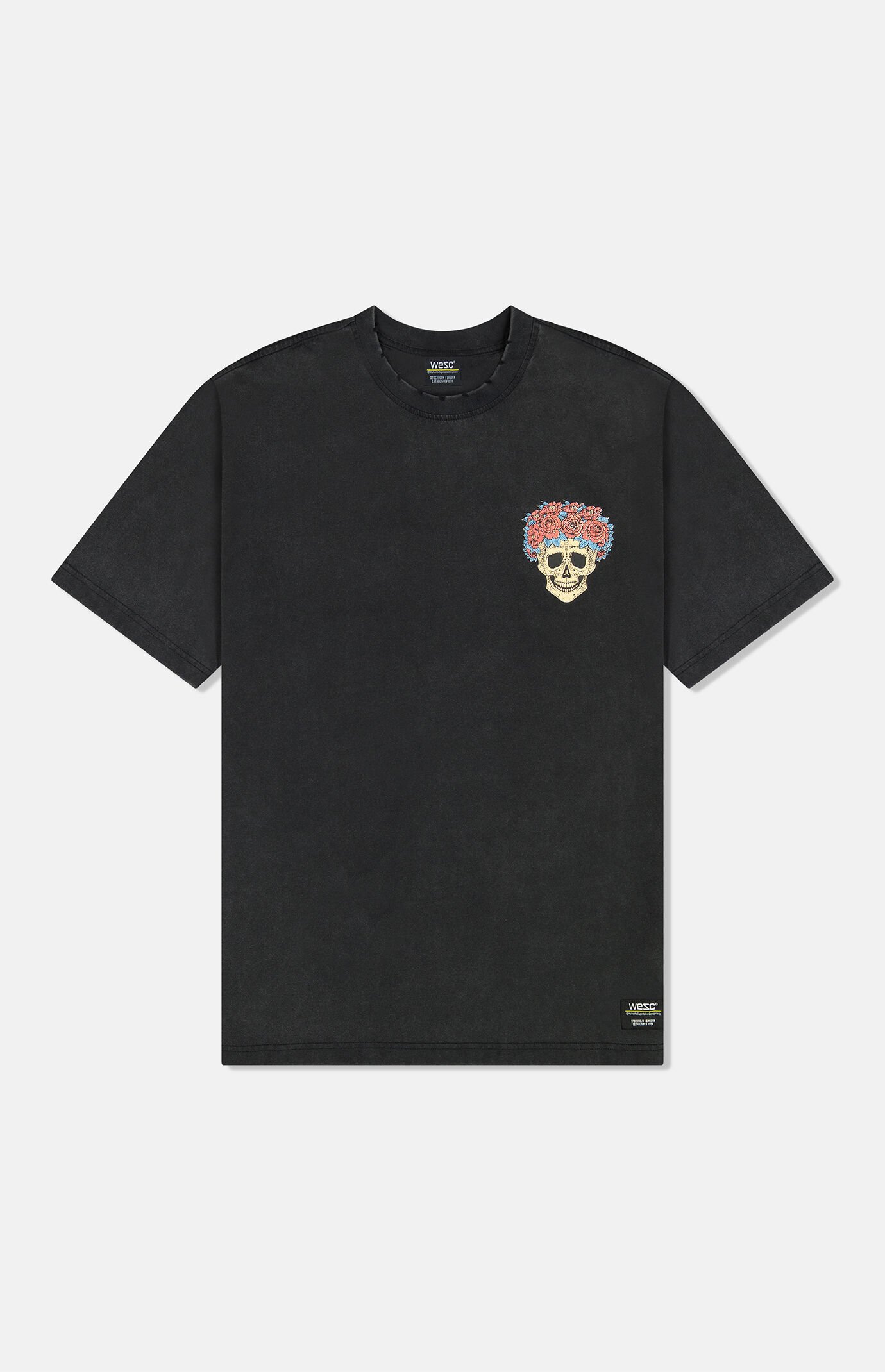 WeSC Mason Distressed Open Mind T-Shirt