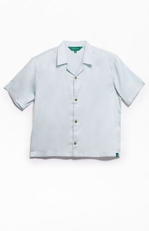 by Pacsun Blue Eastside Camp Shirt image number 2
