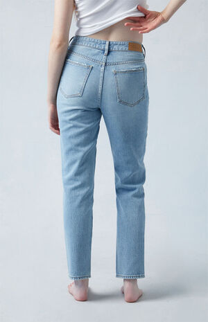 Light Blue Mom Jeans image number 4