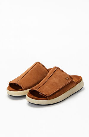 Overleigh Suede Slide Sandals image number 2