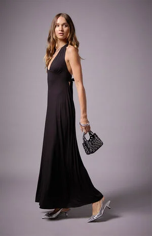 Alexa Halter Midi Dress image number 1