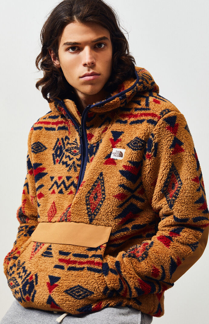 north face aztec pullover