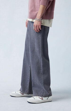 Eco Gray Extreme Baggy Jeans Eco Gray Extreme Baggy Jeans image number 3