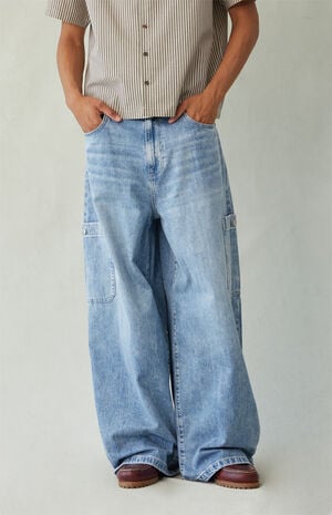 Ryder Ultra Baggy Jeans Cargo Light Blue