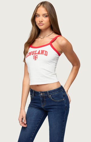 England Contrast Tank Top image number 2