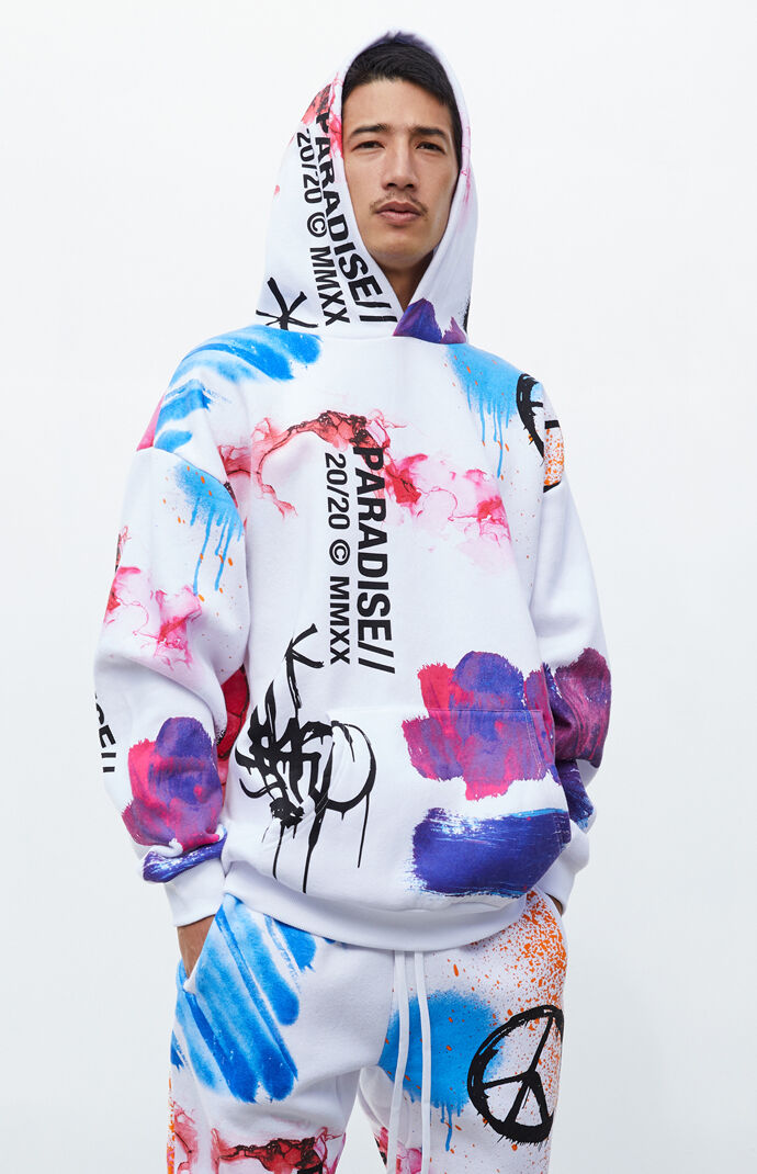 Paradise Chaos Art Hoodie
