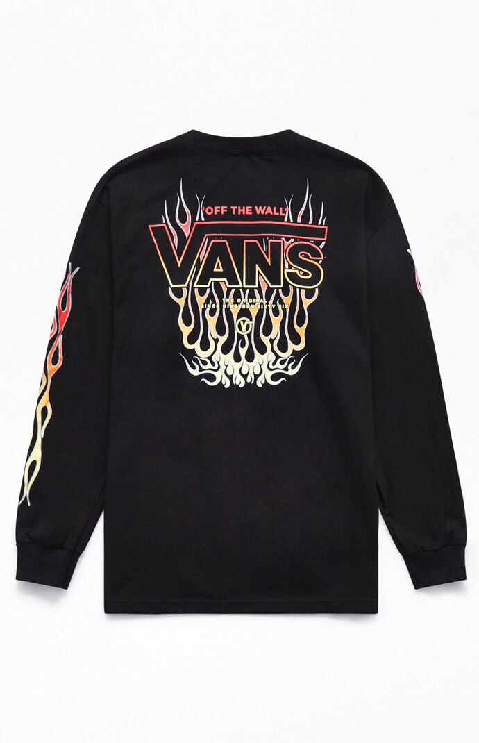 Vans flame long sleeve Clearance